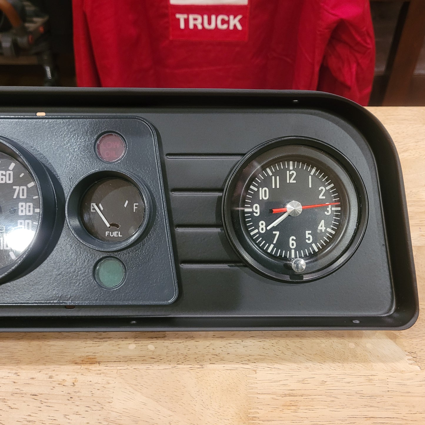 1960-66 GMC light duty truck & 1960-66 big truck- steel instrument cluster