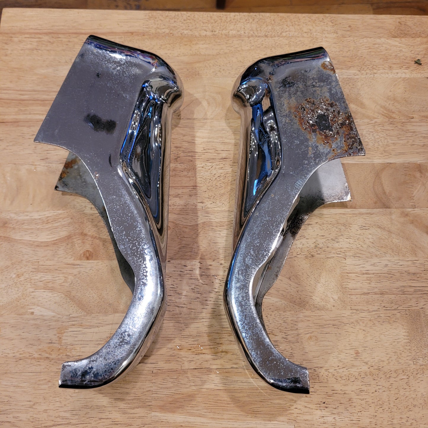 1963-66 Chevrolet and GMC Bumper Guards - Used