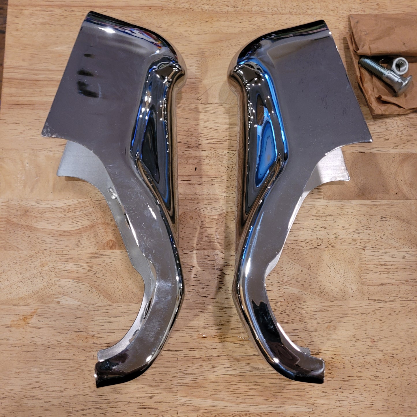 1963-66 Chevrolet and GMC Bumper Guards - Used