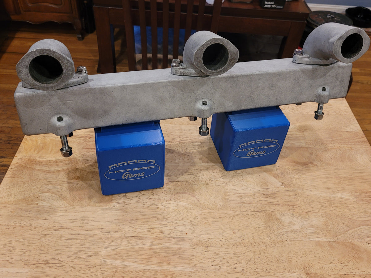 McGurk Triple Carb Intake Manifold - 216/235/261 Chevrolet