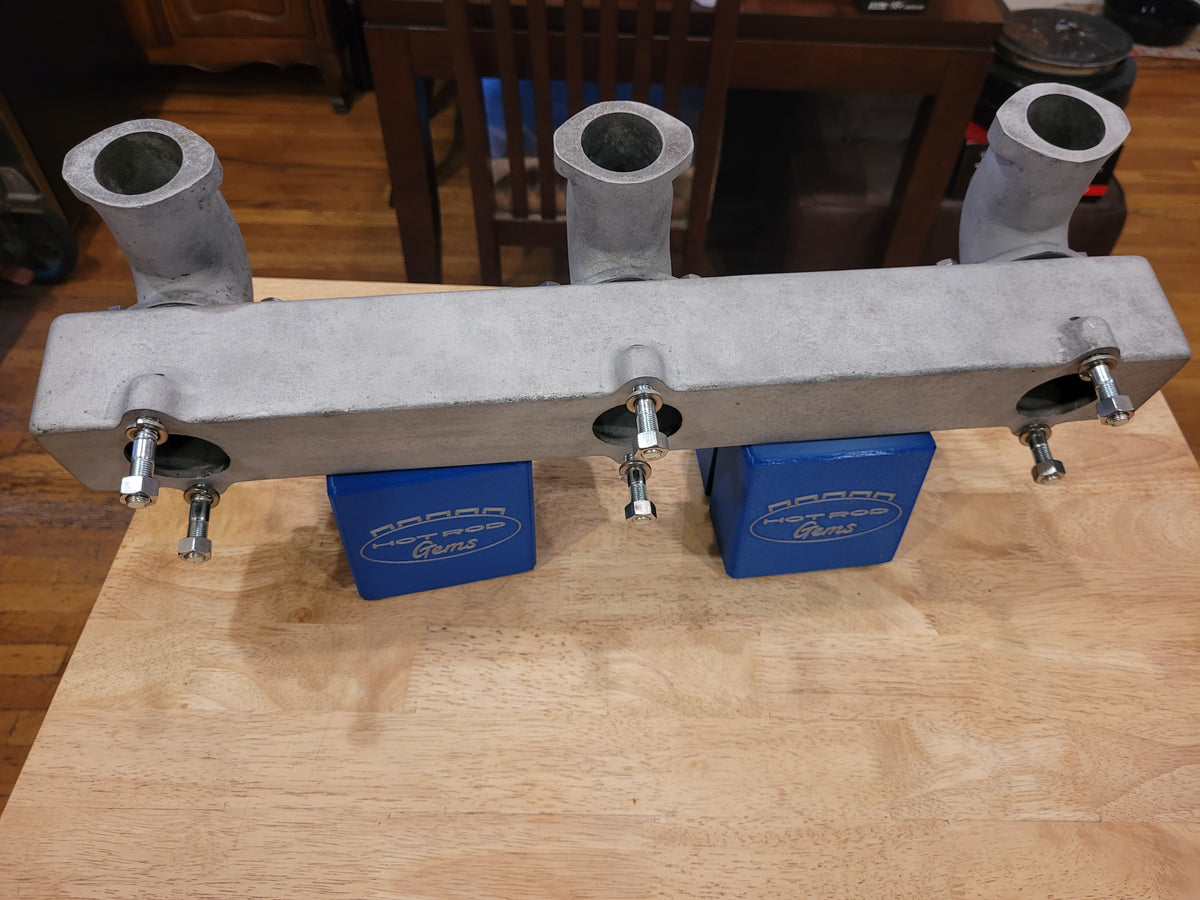 McGurk Triple Carb Intake Manifold - 216/235/261 Chevrolet
