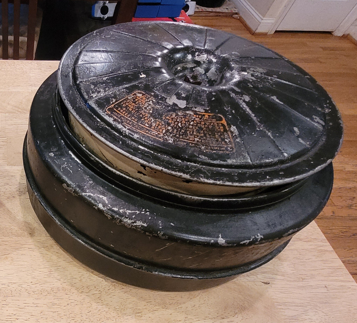Vintage GM/AC Air Cleaner 50-55 - 1 BBL