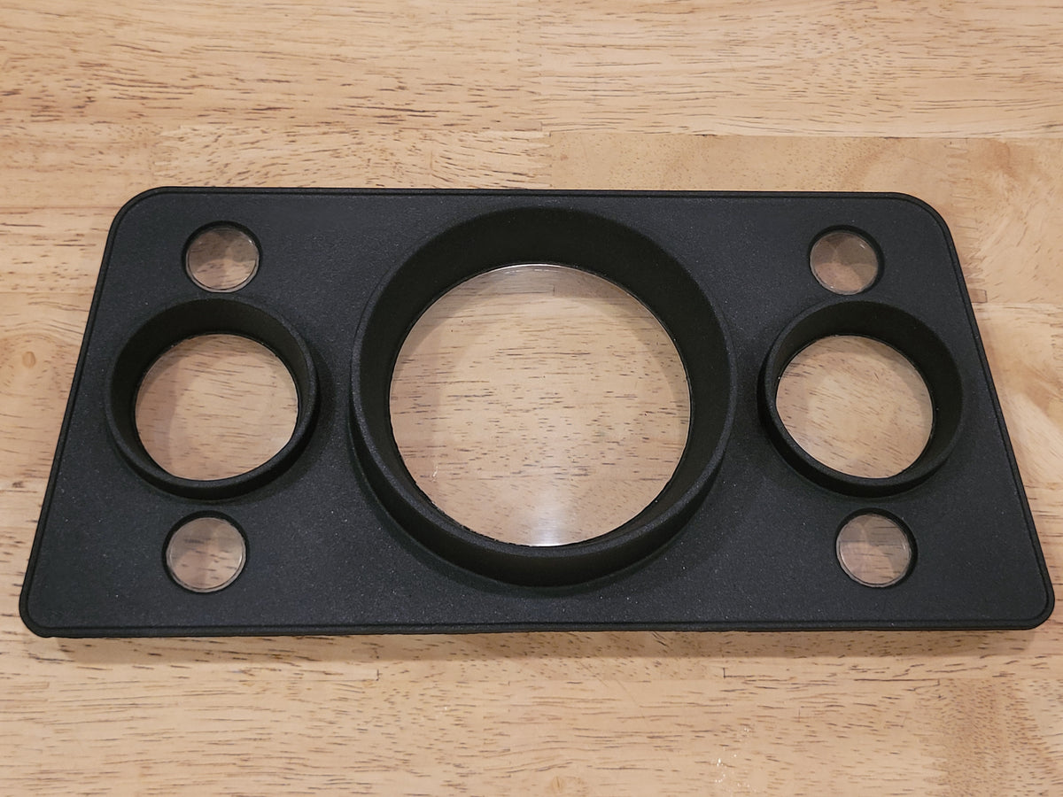 60-62 Gauge Bezel - Reconditioned - Has Hairline Crack