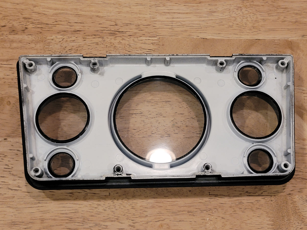 60-62 Gauge Bezel - Reconditioned - Has Hairline Crack