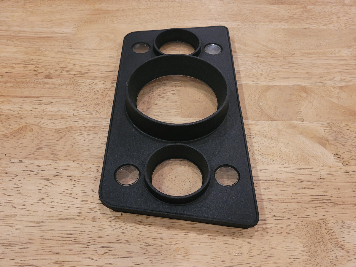 60-62 Gauge Bezel - Reconditioned - Has Hairline Crack