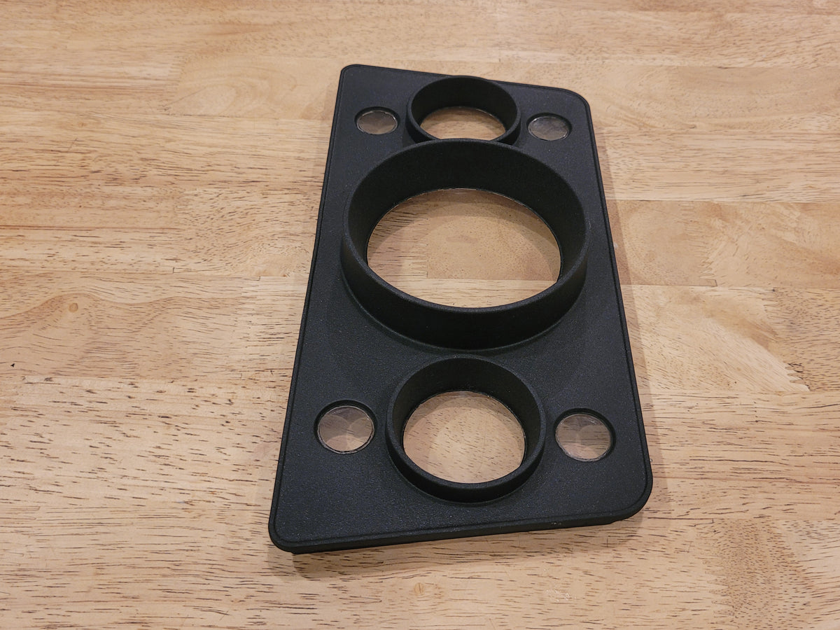 60-62 Gauge Bezel - Reconditioned - Has Hairline Crack